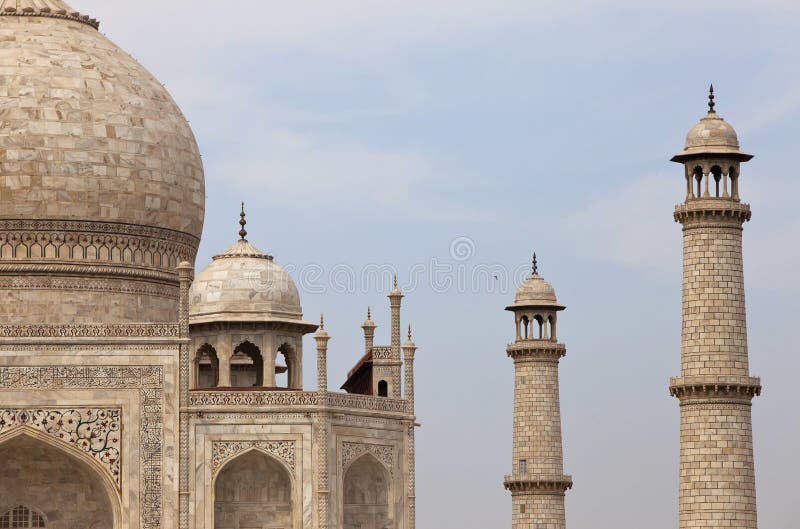 Taj Mahal royalty-vrije stock fotografie Taj Mahal royalty-vrije stock fotografie