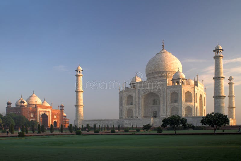 Taj Mahal, Mumtaz Mahal Grab, Agra, Indien Redaktionelles Stockbild