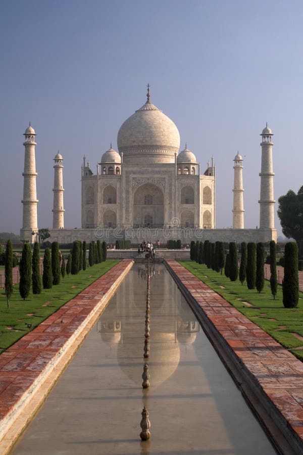 Taj Mahal, Mumtaz Mahal Grab, Agra, Indien Redaktionelles Stockbild