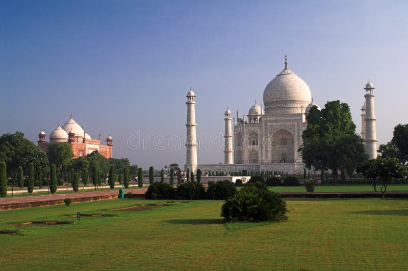 Taj Mahal, Mumtaz Mahal Grab, Agra, Indien Redaktionelles Stockbild