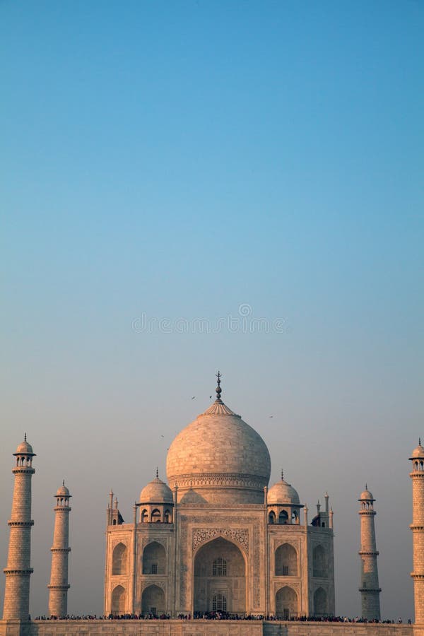 Taj Mahal, Mumtaz Mahal Grab, Agra, Indien Redaktionelles Stockbild