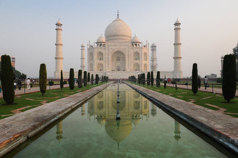 Taj Mahal in Agra, India stock photography Taj Mahal in Agra, India stock photography