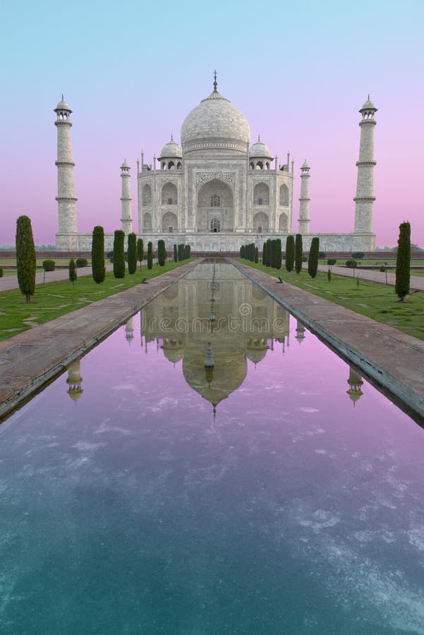 Taj Mahal wschód słońca, podróż India