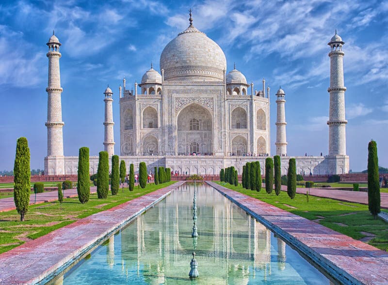 Taj Mahal在阿格拉，印度