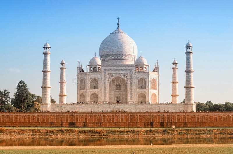Taj w Agra Mahal, India obraz stock Taj w Agra Mahal, India obraz stock