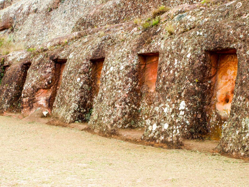 Mysterious niches in the rock, El Fuerte de Samaipata, Bolivia, South America. UNESCO World Heritage Site. Mysterious niches in the rock, El Fuerte de Samaipata, Bolivia, South America. UNESCO World Heritage Site.