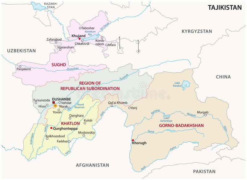 Карта точикистон точикобод