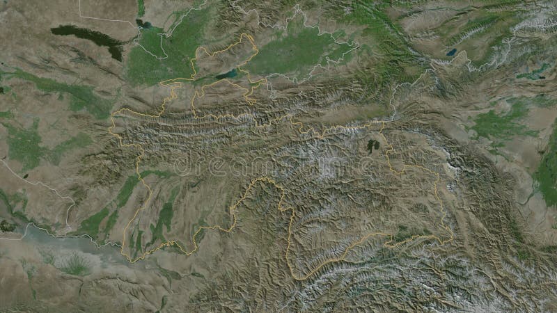 Спутник карта таджикистан 2025