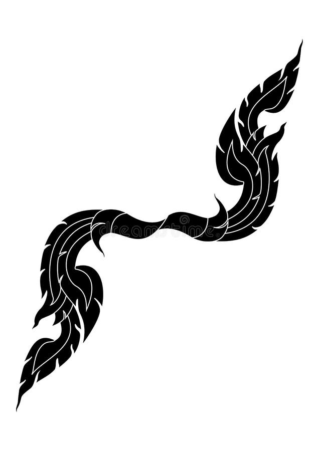Tajlandzkich sztuk designline Kanok kreskowi wizerunki artystyczni kreskowy tajlandzki ilustracji Tajlandzkich sztuk designline Kanok kreskowi wizerunki artystyczni kreskowy tajlandzki ilustracji