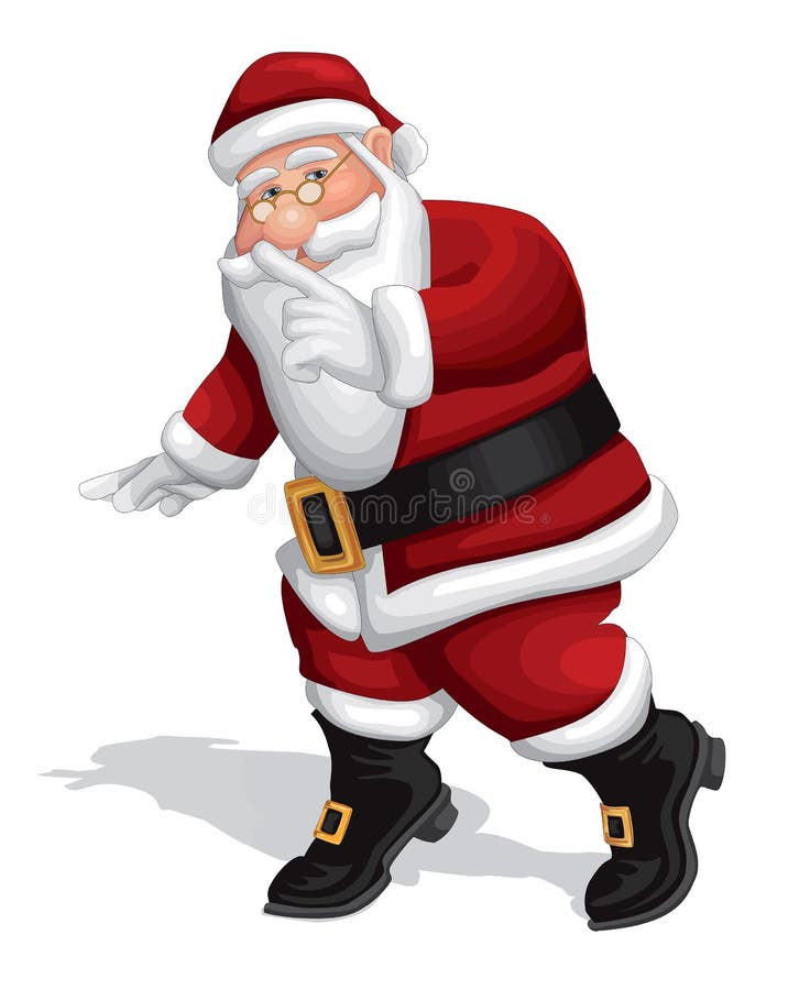 Tajny Santa 2 royalty ilustracja Tajny Santa 2 royalty ilustracja