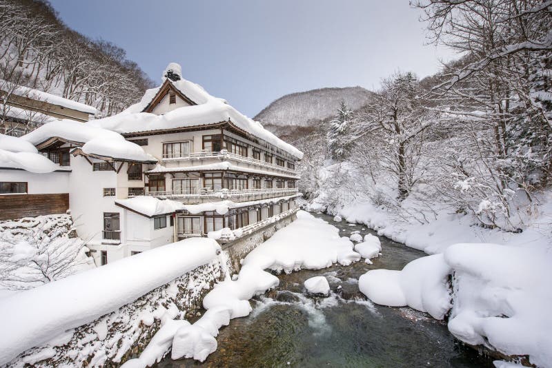 Takaragawa Onsen Osenkaku in Gunma prefecture, Japan