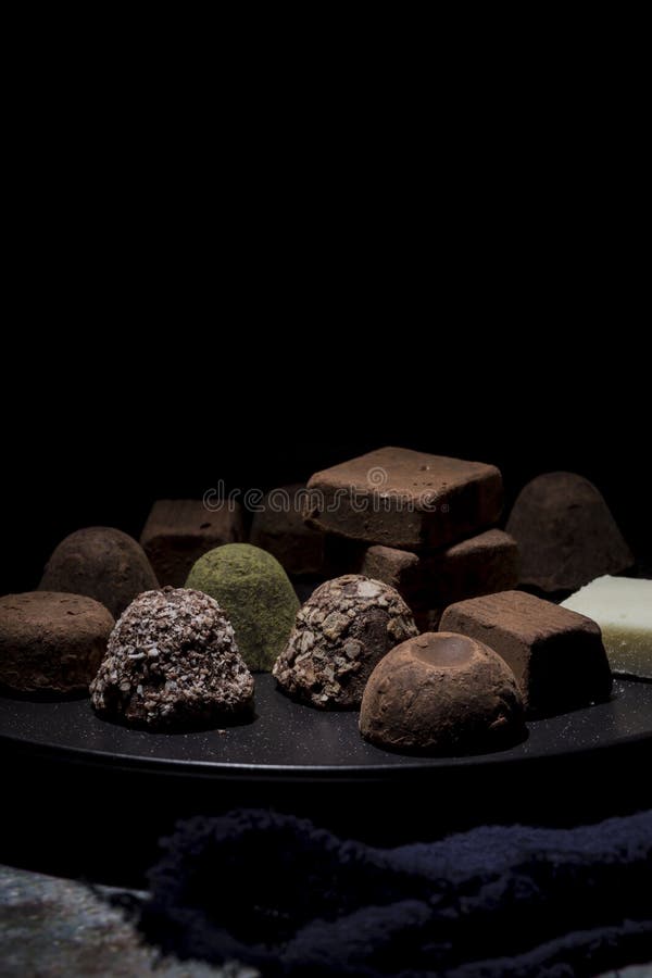 Different Flavors of Chocolate Stock Image Image of flavors, food