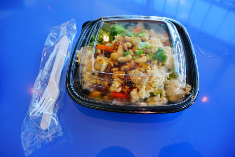 Take out fresh graden bowl