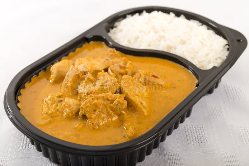 Takeaway Curry stock image. Image of packed, food, black 28663891