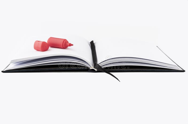 https://thumbs.dreamstime.com/b/taking-notes-isolated-page-book-red-highlighting-pen-white-background-isolated-note-book-white-background-146126992.jpg