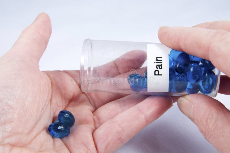 Taking Pain Pills stock photo. Image of epidemic, drugs 24232946