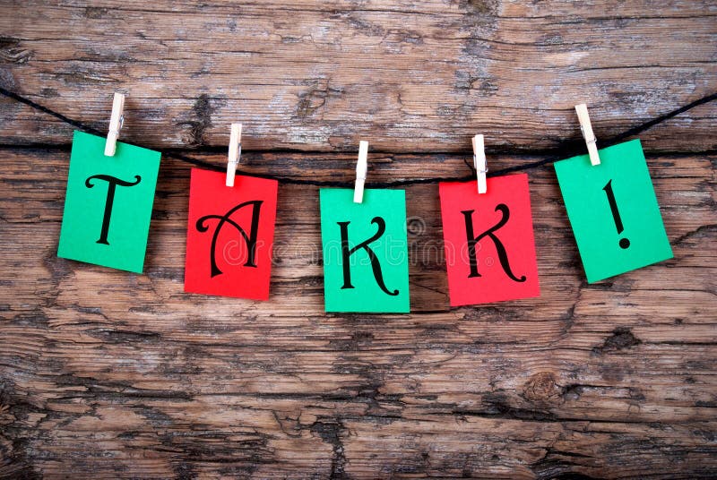 Takk Auf Aufklebern Auf Linie Stockfoto Bild von abgabe, glücklich