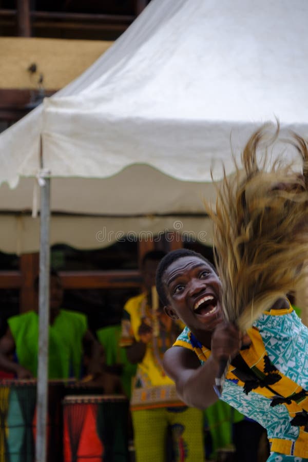 Young male dancer Ghana stock images Young male dancer Ghana stock images