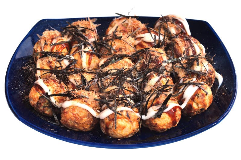 Takoyaki imagem de stock
