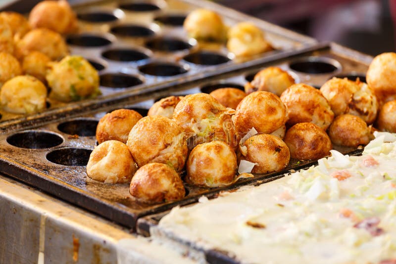 Takoyaki fotografia de stock
