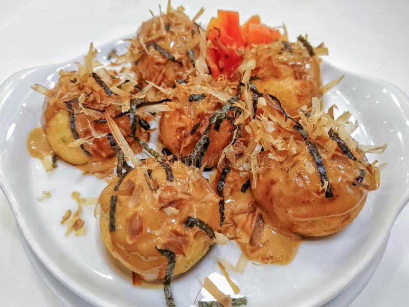 Takoyaki imagem de stock
