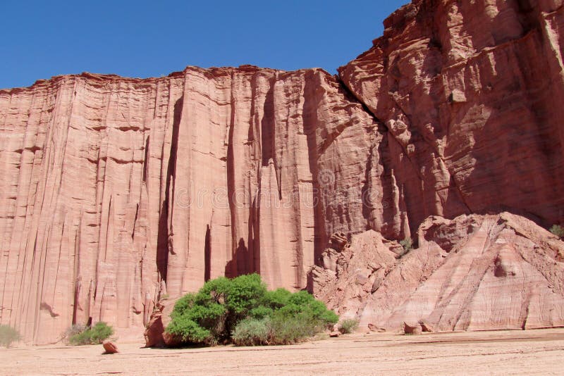 Talampaya red Canyon walls