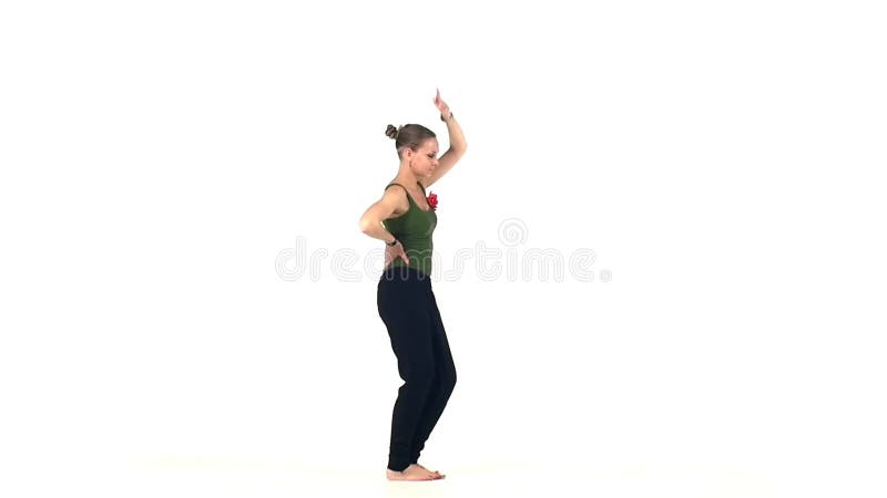 Talanted,美丽的社会拉丁舞蹈家女孩 股票视频