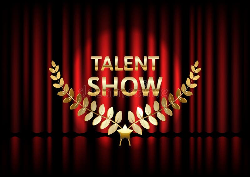 Talent Show Vector Poster Template. E Stock Vector - Illustration of  backdrop, concert: 173357631
