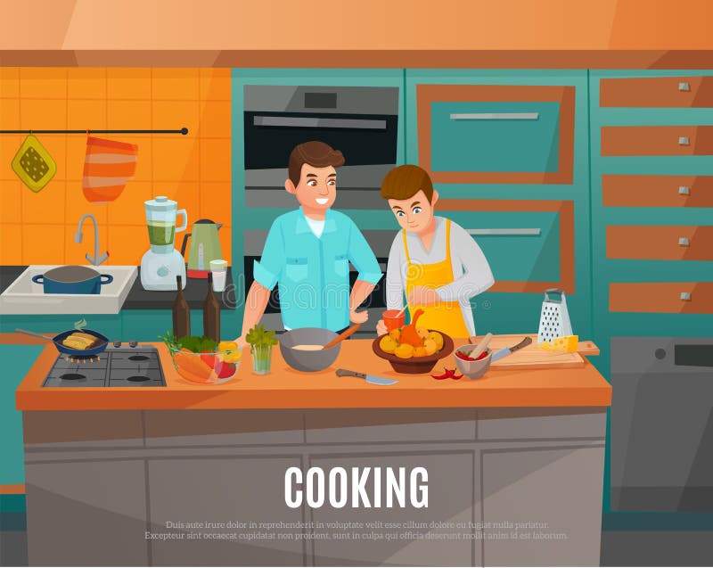 Talk Show Illustration stock illustration