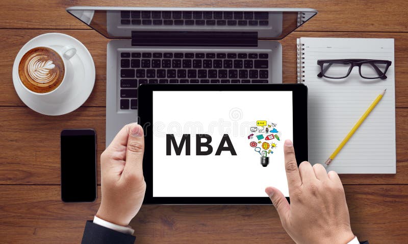 Talking Communication MBA Concept Stock Photo - Image of career, study