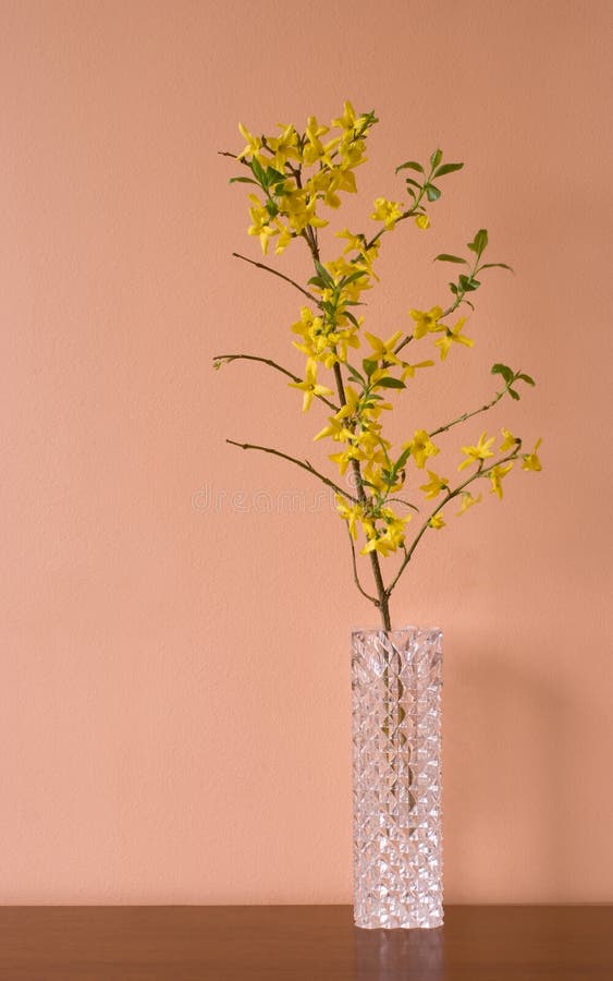 Tall beautiful flower vase