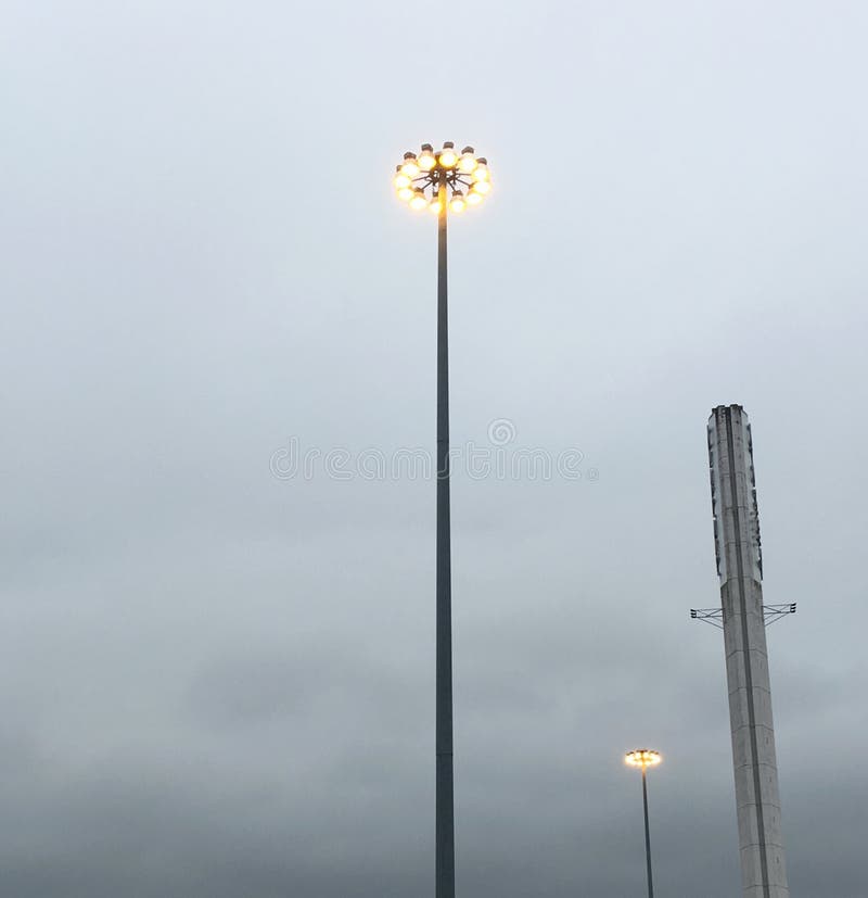 Tall Lights at Romford Mall Stock Photo Image of lights, romford