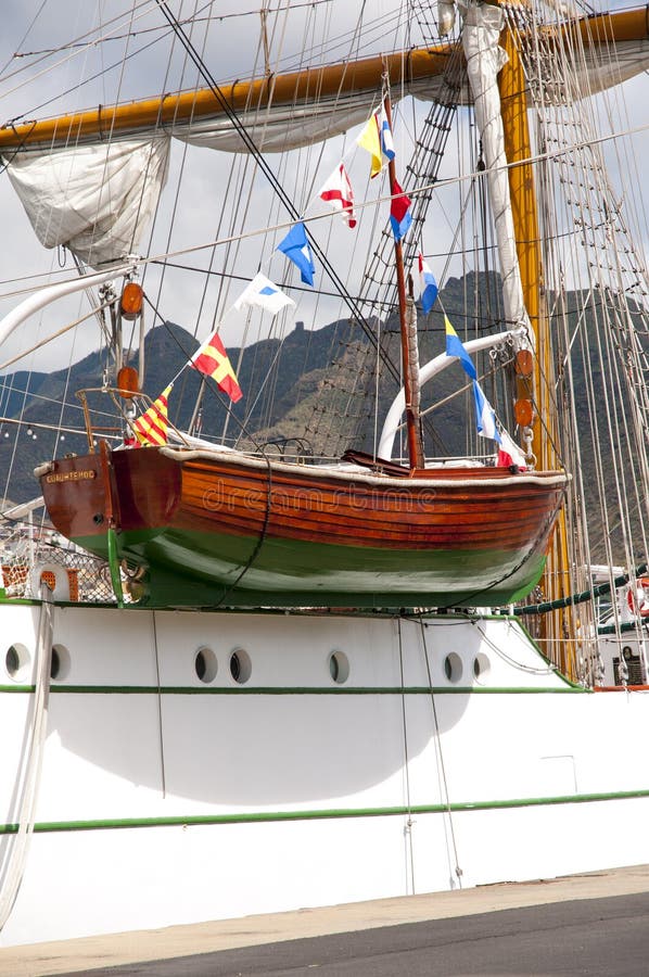 Tall Ship Cuauhtemoc in Santa Cruz de Tenerife