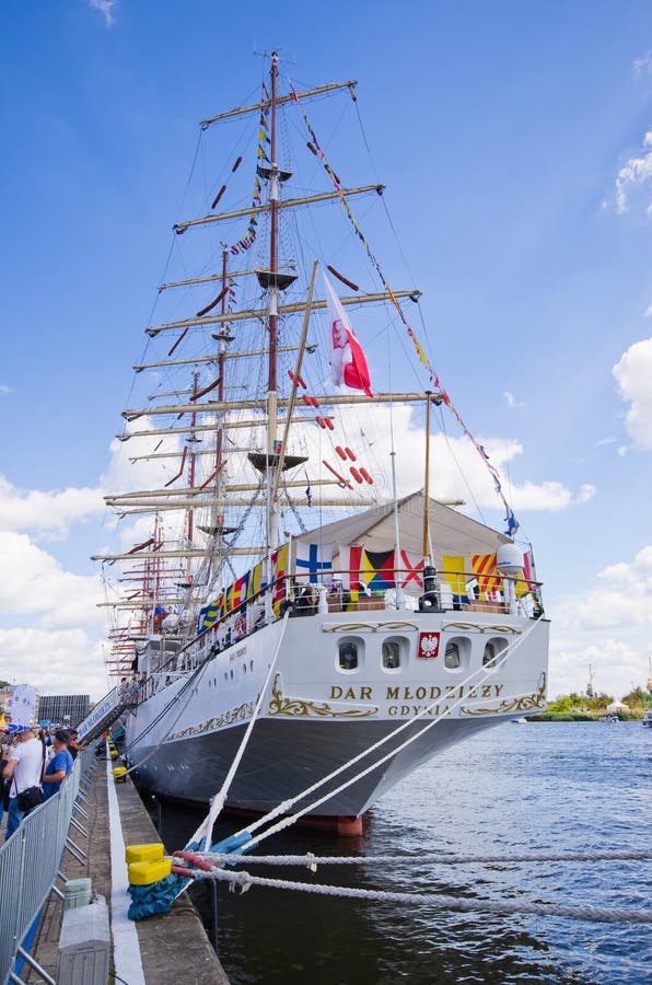 The Tall Ship Races In Szczecin Editorial Stock Photo Image Of