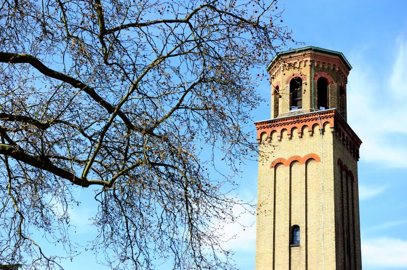 Tall Tower in Kew Gardens in London, England Stock Photo Image of
