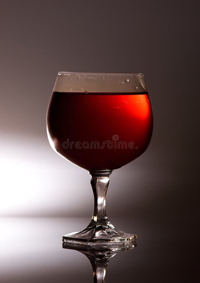 Tall Vine Glass Picture. Image 3394607