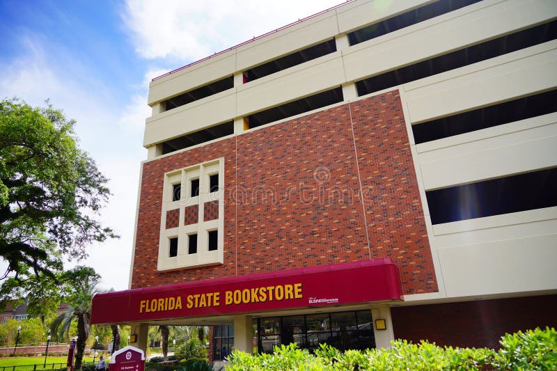 Florida State University Campus Bookstore Stock Photo Image of grass