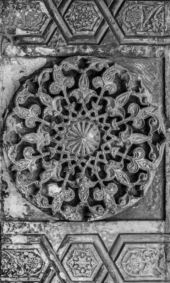 Tallas ornamentales orientales árabes foto de archivo Tallas ornamentales orientales árabes foto de archivo