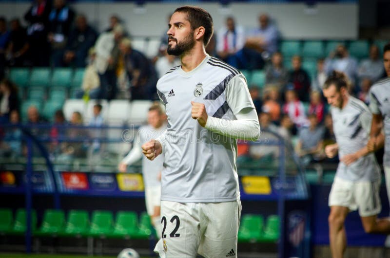 TALLINN, ESTONIE - 15 août 2018 : Isco pendant U 2018 final photographie stock libre de droits TALLINN, ESTONIE - 15 août 2018 : Isco pendant U 2018 final photographie stock libre de droits