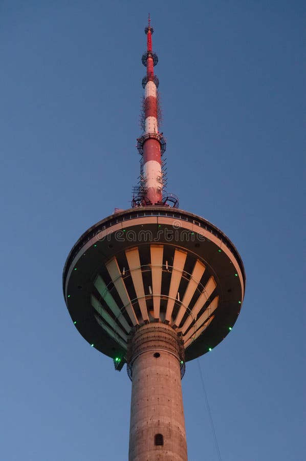 Tallinn TV tower closeup, Estonia