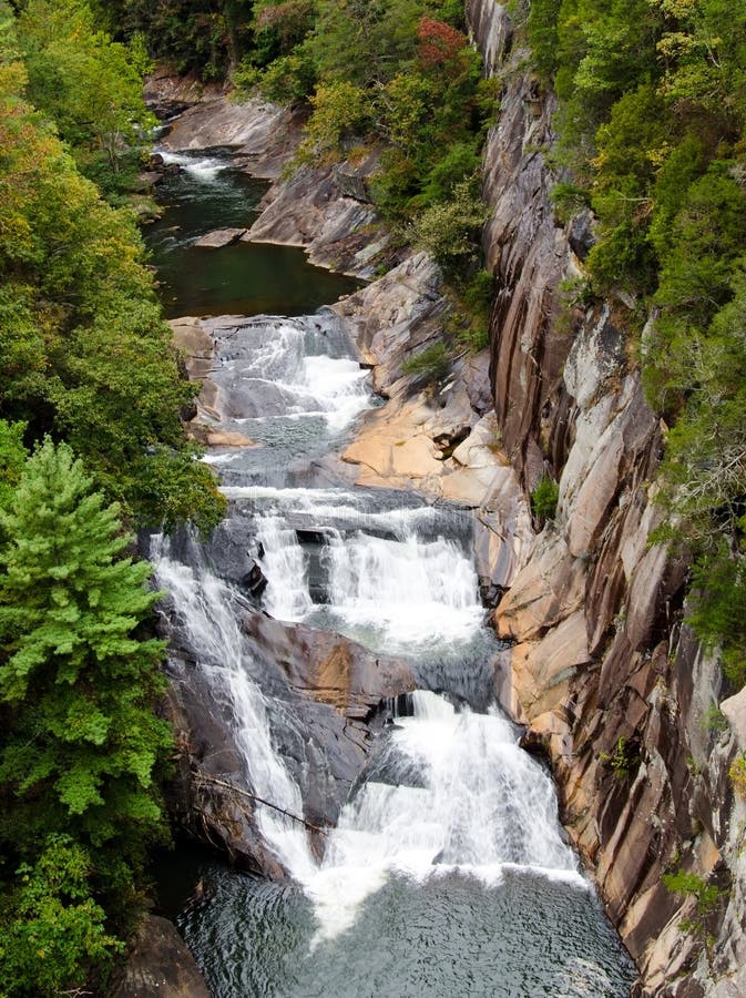 Tallulah Gorge State Park, Georgia Imagen de archivo - Imagen de ...