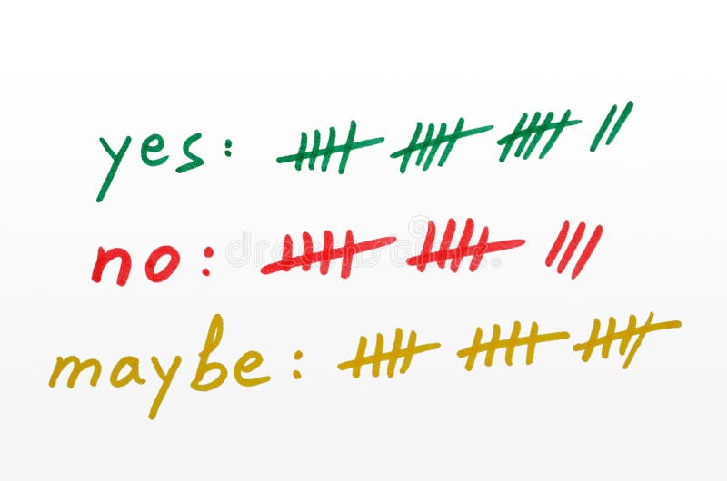 Tally Sheet Used for Counting Stock Photo Image of jotting, anzahl
