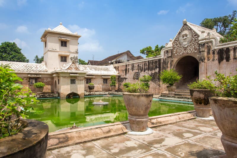 Taman Sari water palace of Yogyakarta, Java island, Indonesia