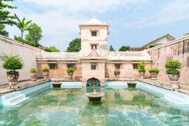 Taman Sari Water Palace of Yogyakarta on Java Island Stock Photo