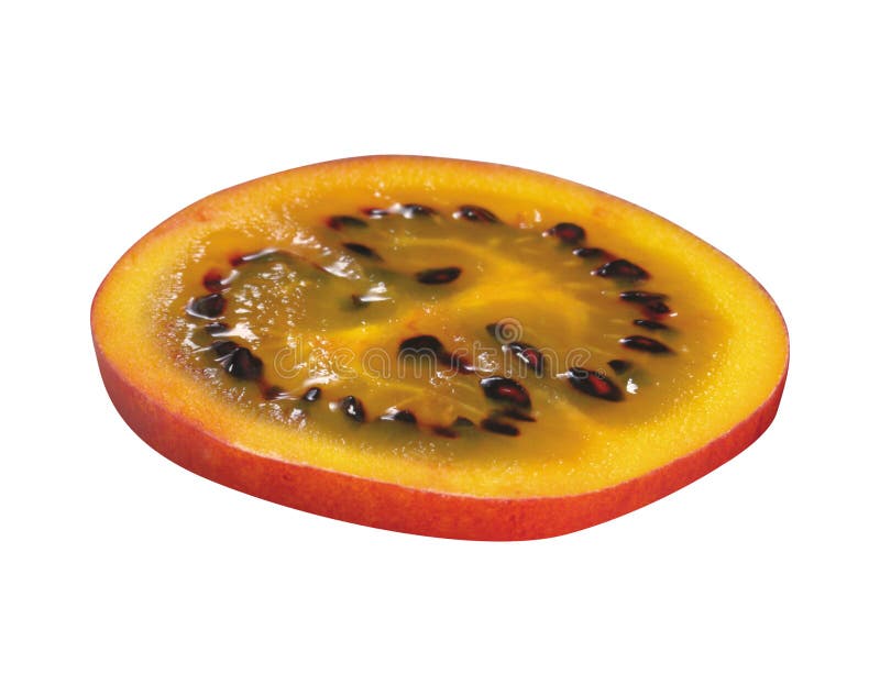 Tamarillo isolado no branco fotografia de stock Tamarillo isolado no branco fotografia de stock