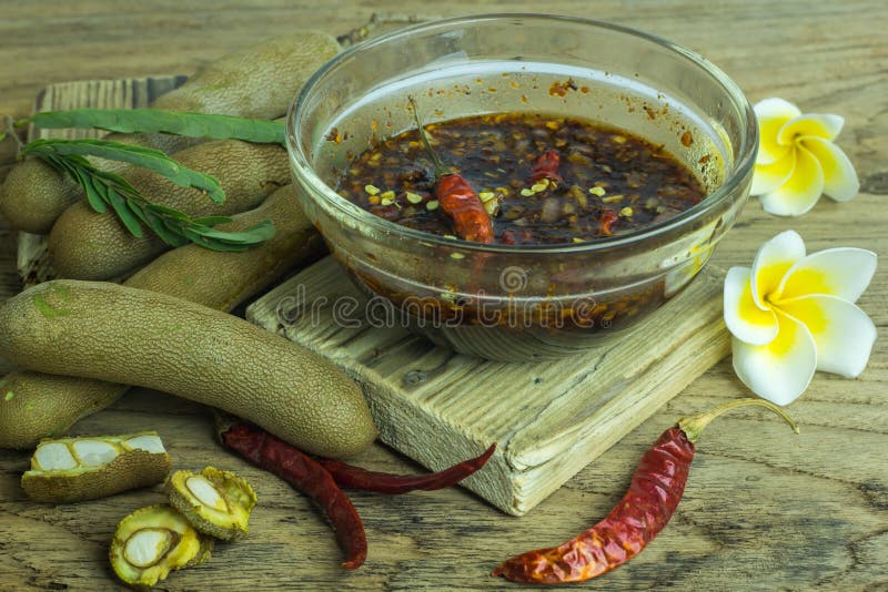 Tamarind with Sweet Fish Sauce Stock Image Image of asia, fresh 83306435