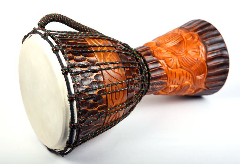 Gangan O Tambor Conversador Con Sworo Ide a Nigeria Yoruba Instrumento