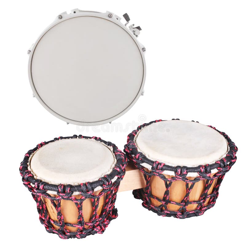 Tambour africain image stock. Image du africain, bloquer 46923407