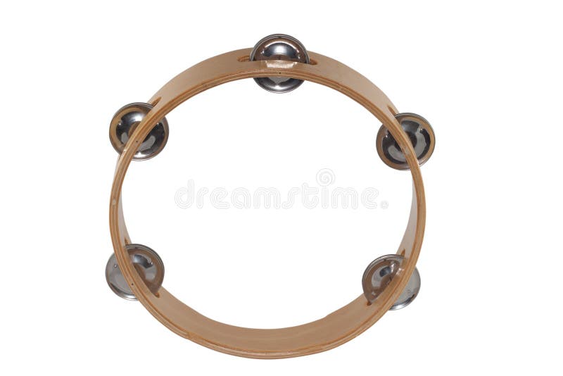Tambourines and stock photo. Image of rattle 16459068