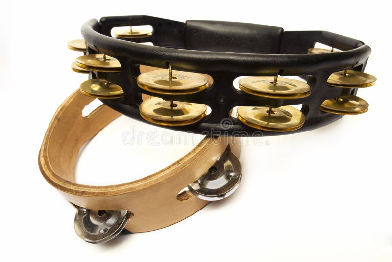 Tambourines stock photo. Image of concert, drum, percussion 18854116